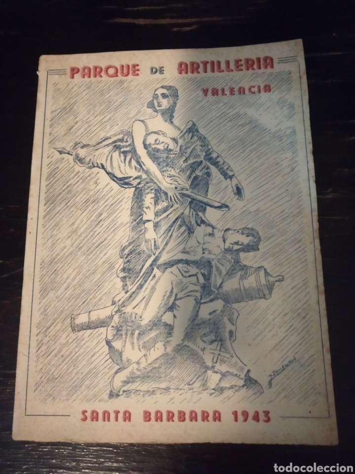 Military Antiques: SANTA BARBARA 1943. PARQUE DE ARTILLERIA DE VALENCIA.