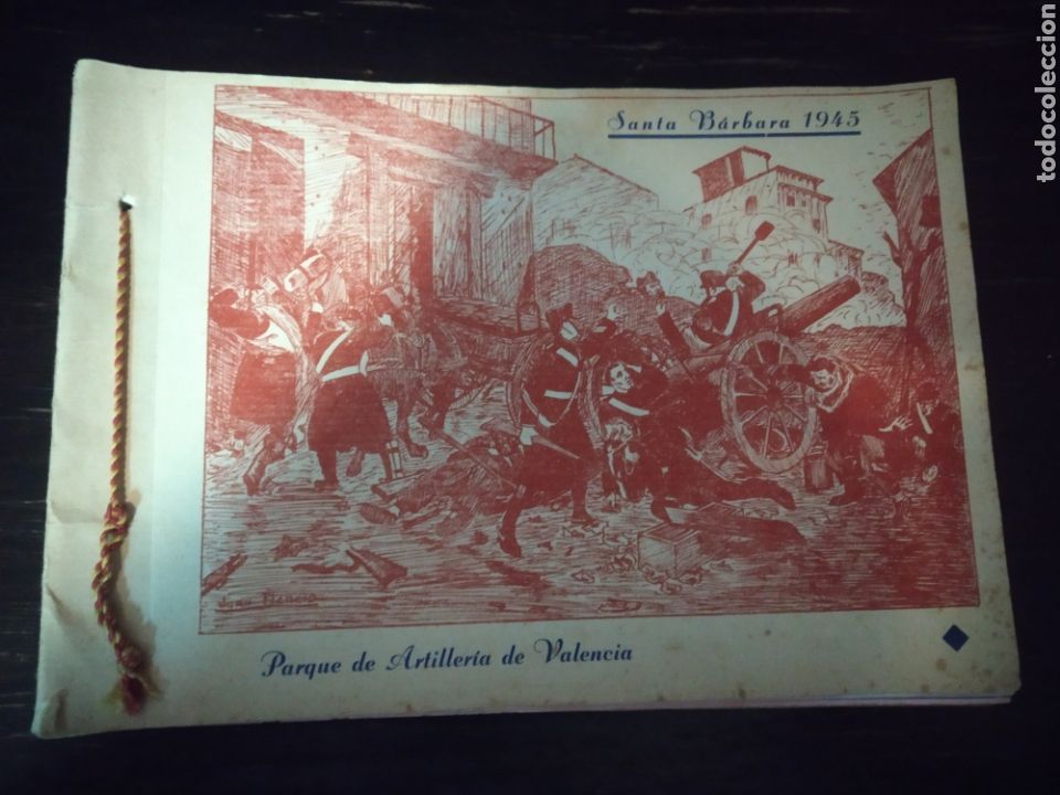 Military Antiques: SANTA BARBARA 1945. PARQUE DE ARTILLERIA DE VALENCIA.