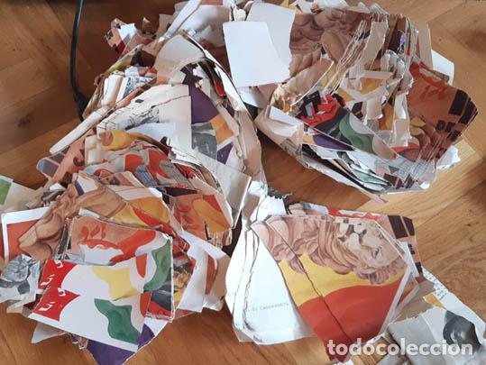 Militaria: LOTE DE RECORTES DEL N&Uacute;MERO EXTRAORDINARIO DE LA REVISTA DE CARABINEROS IMPETU - GUERRA CIVIL