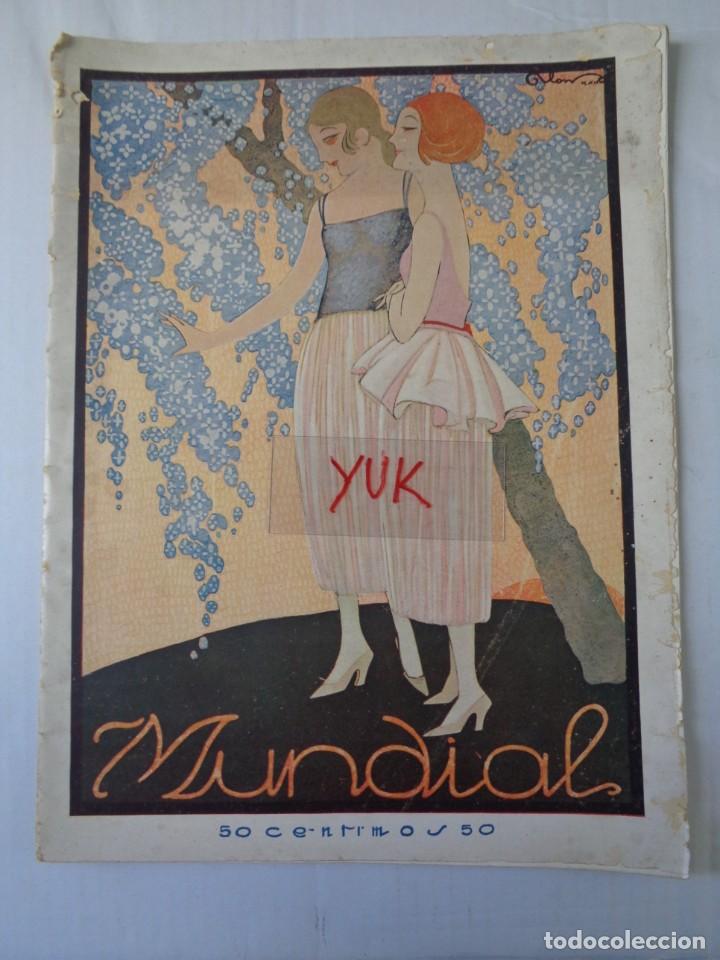 Militaria: REVISTA MUNDIAL 1922 - MARINEROS DE LA NAO VICTORIA - CAUTIVOS EN AYDIR - GENERAL DORADO ...