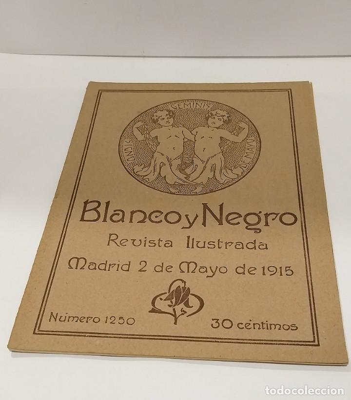 Military Antiques: BLANCO Y NEGRO N&ordm; 1250 MADRID 2 DE MAYO DE 1915.CR&Oacute;NICA DE LA GUERRA