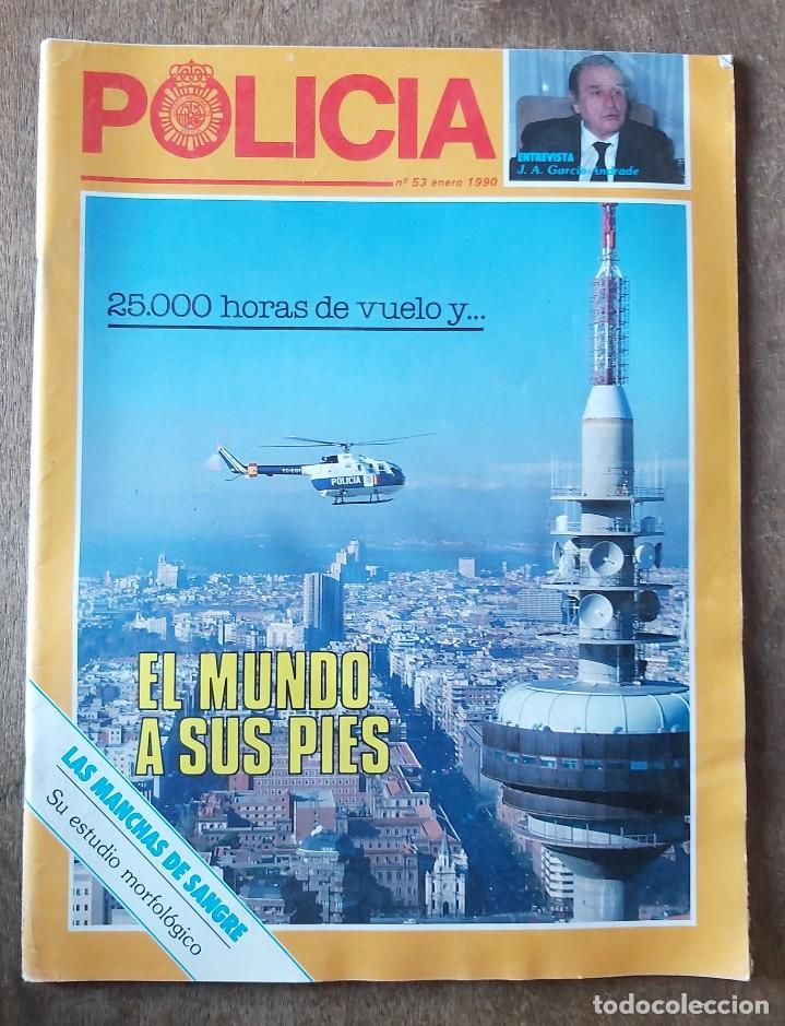 Militaria: Revista Polic&iacute;a, n&ordm; 53, enero 1990