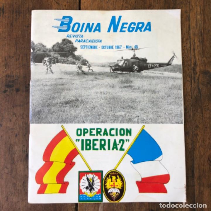Militaria: 1967 Revista paracaidista Boina Negra, n&uacute;mero 45