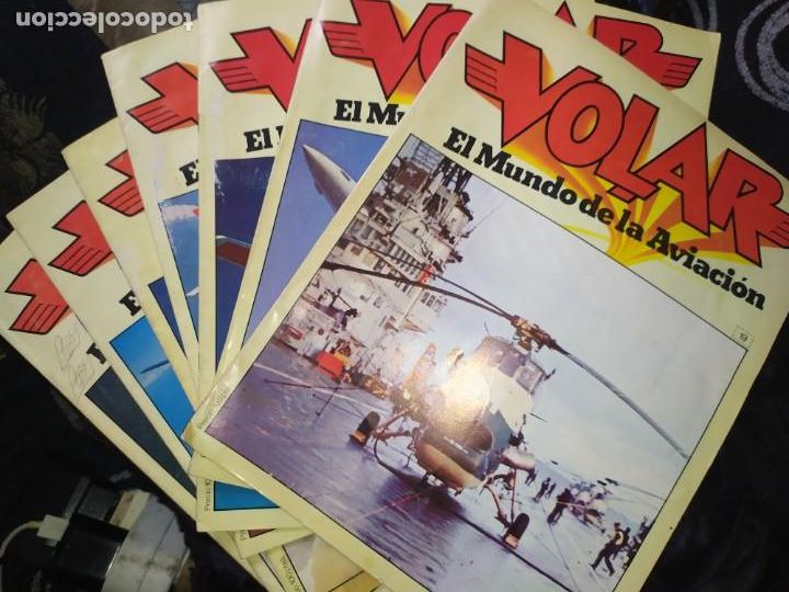 Militaria: LOTE VOLAR EL MUNDO DE LA AVIACI&Oacute;N 19/21/22/23/24/29/33 / 1981