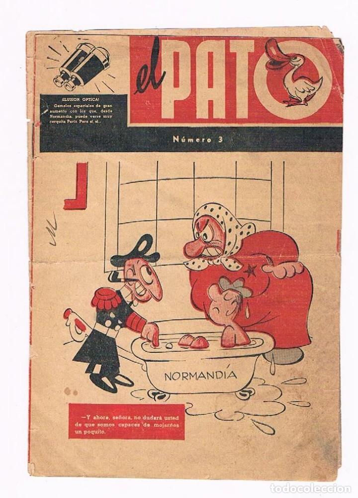 Militaria: REVISTA POLITICA EL PATO - A&Ntilde;OS 40 - SEGUNDA GUERRA MUNDIAL.