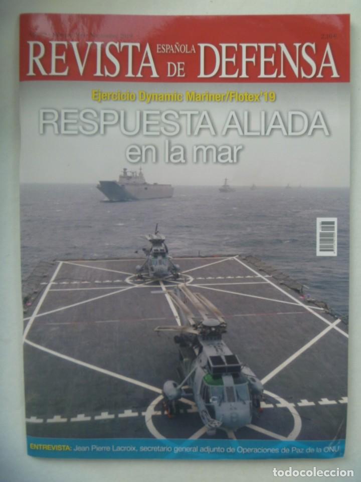 Militaria: REVISTA ESPA&Ntilde;OLA DE DEFENSA . N&ordm; 366, 2019: RESPUESTA ALIADA EN EL MAR, CRIA CABALLAR, ARCHIVOS MI..