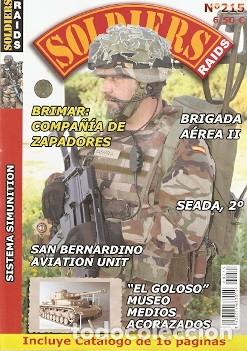 Militaria: Revista Soldiers Raids n&ordm; 215. ref. rsr-215