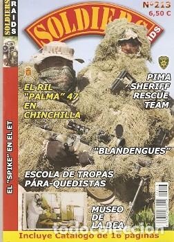 Militaria: Revista Soldiers Raids n&ordm; 213. ref. rsr-213