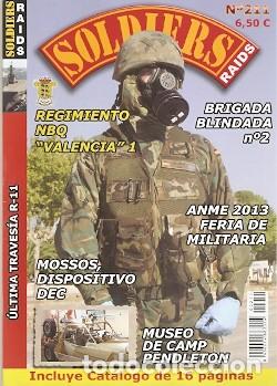 Militaria: Revista Soldiers Raids n&ordm; 211. ref. rsr-211