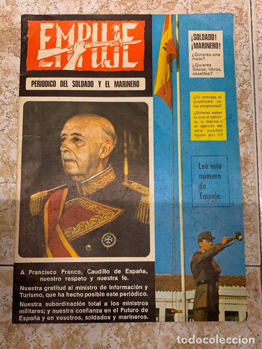 Military Antiques: REVISTA EMPUJE, periodico del soldado y el marinero