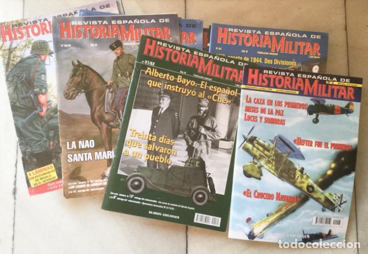 Military Antiques: Revista espa&ntilde;ola de Historia Militar. (Lote de 25 revistas)