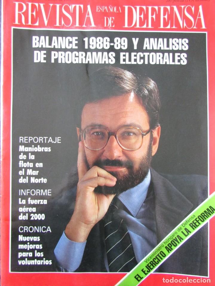 Militaria: REVISTA ESPA&Ntilde;OLA DE DEFENSA N&ordm; 20 1989