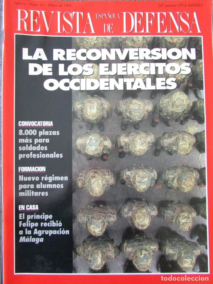 Militaria: REVISTA ESPA&Ntilde;OLA DE DEFENSA N&ordm; 63 1993