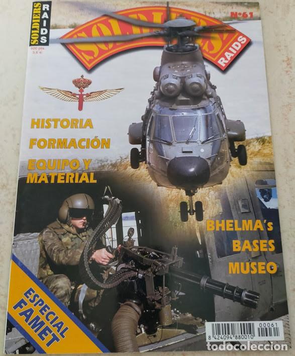 Military Antiques: REVISTA SOLDIERS RAIDS num 61, ESPECIAL FAMET, BHELMA`S