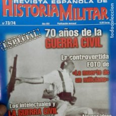 Militaria: REVISTA HISTORIA MILITAR ESPAÑOLA GRAN LOTE COMPUESTA DE 116 REVISTAS. Lote 216607040