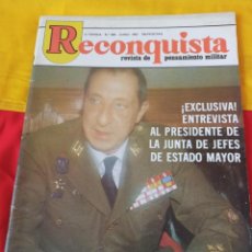 Militaria: REVISTA ” RECONQUISTA” N°384. 1982. Lote 216712578