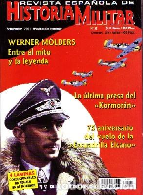 Militaria: REVISTA ESPA&Ntilde;OLA DE HISTORIA MILITAR, N&ordm;15. WERNER MOLDERS HM-150