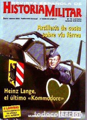 Militaria: REVISTA ESPA&Ntilde;OLA DE HISTORIA MILITAR, N&ordm;19. ARTILLER&Iacute;A DE COSTA SOBRE V&Iacute;A F&Eacute;RREA HM-154