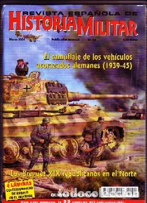 Military Antiques: REVISTA ESPA&Ntilde;OLA DE HISTORIA MILITAR, N&ordm;45. EL CAMUFLAJE DE LOS ACORAZADOS ALEMANES, 1939-45 HM-175