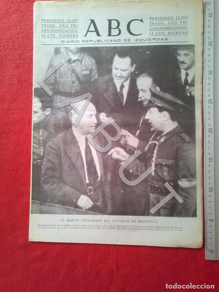 Militaria: ABC DIARIO REPUBLICANO DE IZQUIERDAS 5 SEPTIEMBRE 1936 GUERRA CIVIL FACSIMIL X12