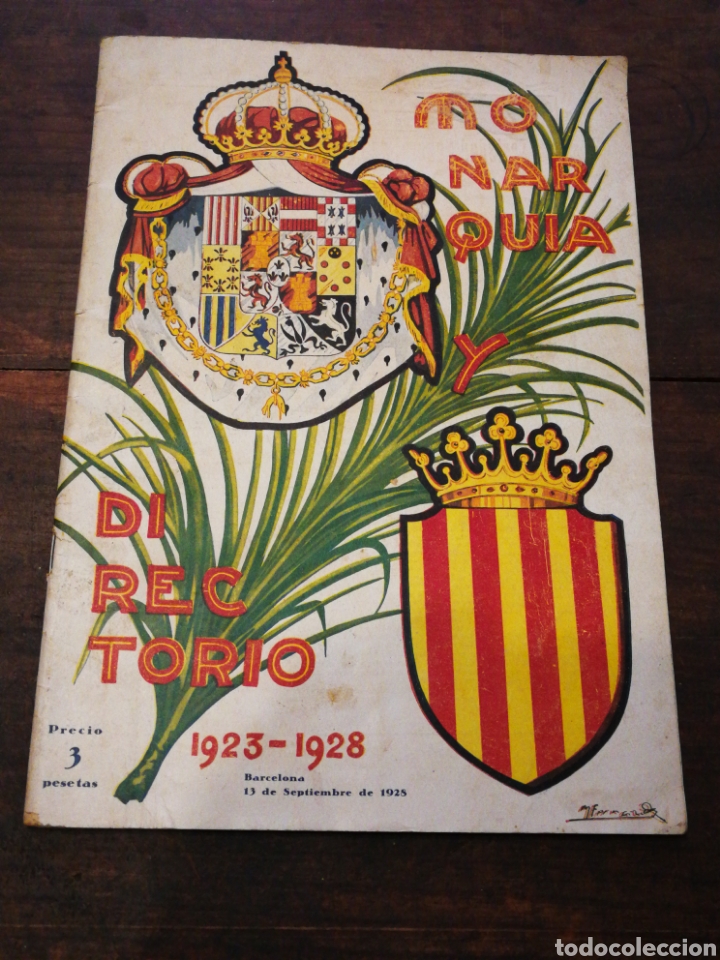 Militaria: MONARQUIA Y DIRECTORIO-REVISTA 5&deg;ANIVERSARIO ADVENIMIENTO DIRECTORIO(1923-28),PRIMO DE RIVERA. RARA!