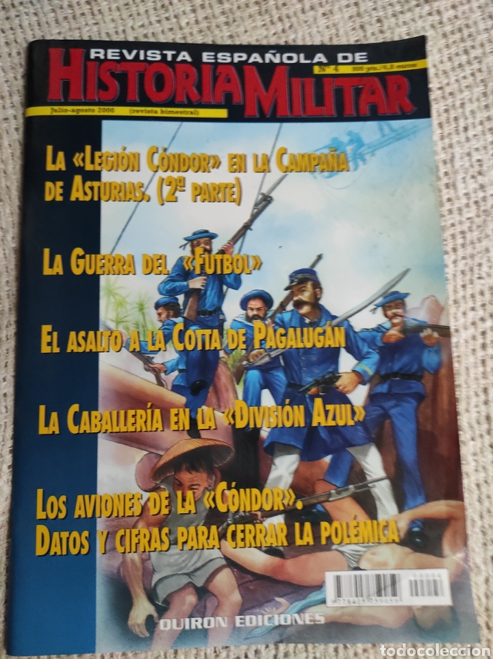 Militaria: REVISTA ESPA&Ntilde;OLA DE HISTORIA MILITAR. N&ordm; 4