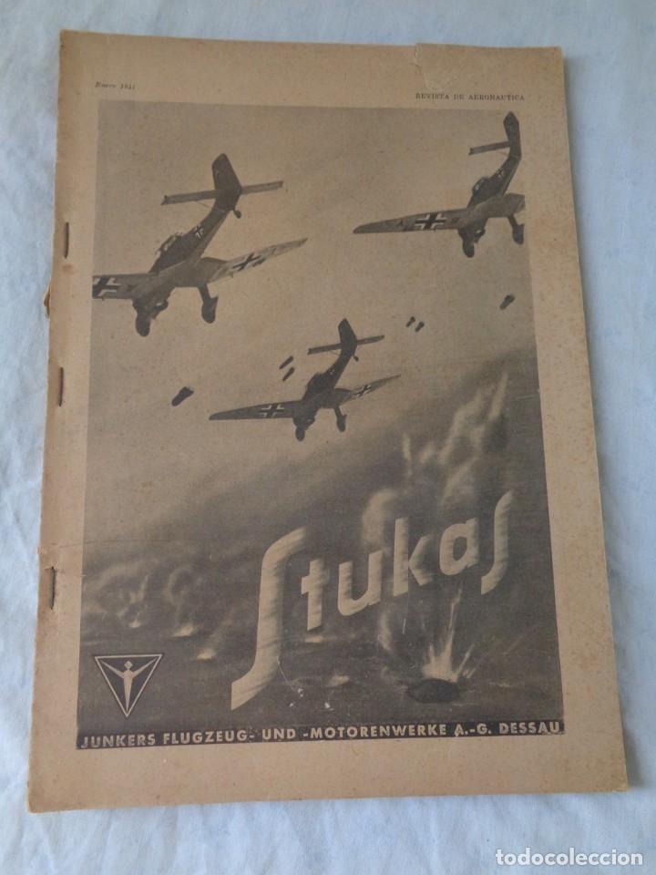 Militaria: REVISTA DE AERONAUTICA,DICIEMBRE 1940, NUMERO N&ordm; 2 - BOMBARDEROS INTERNACIONALES - STUKAS...