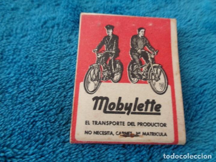 Militaria: T&Iacute;TULO: CAJA DE CERILLAS DE MOBILETTE