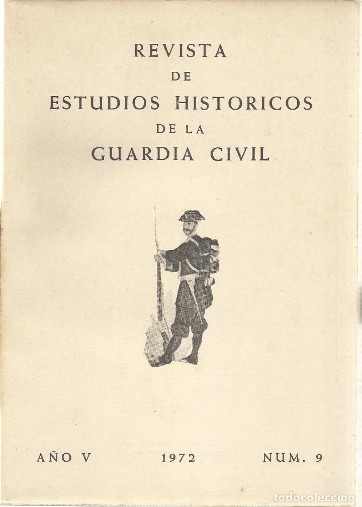 Militaria: REVISTA DE ESTUDIOS HISTORICOS DE LA GUARDIA CIVIL N.&ordm; 9 (Escuela de huerfanos de la guardia civil
