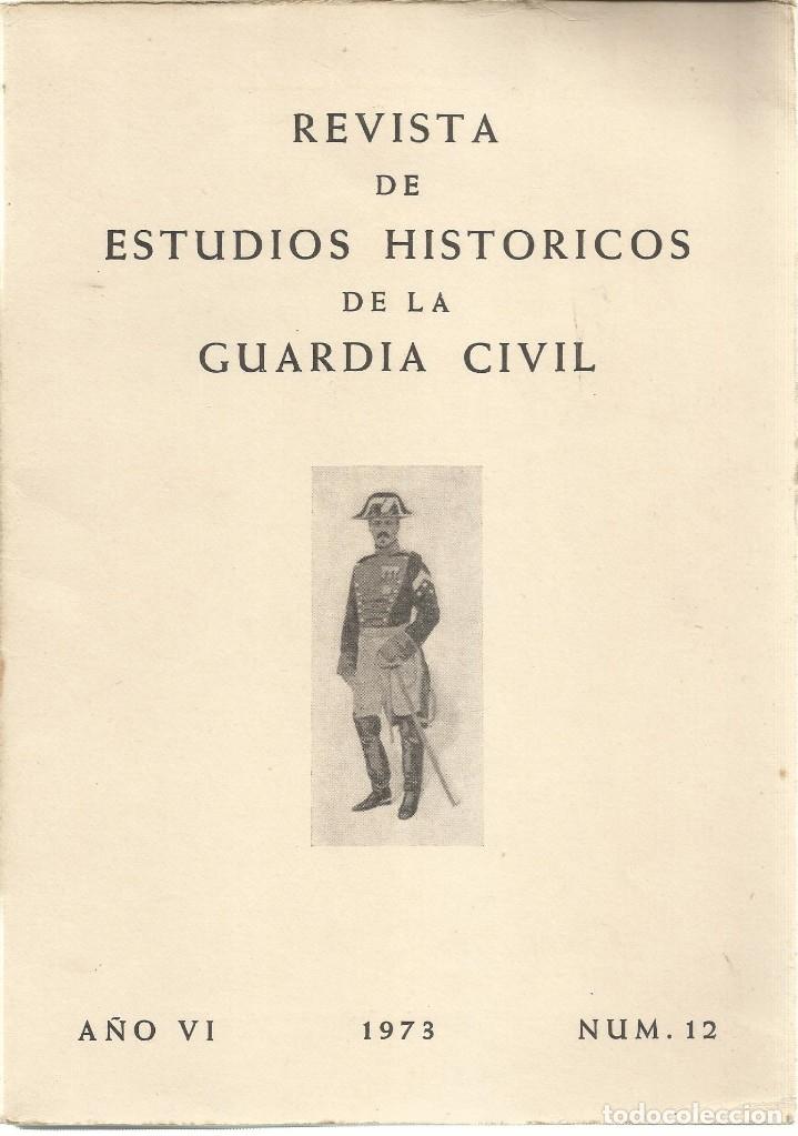 Militaria: REVISTA DE ESTUDIOS HISTORICOS DE LA GUARDIA CIVIL N.&ordm;12 (Escuela de huerfanos de la guardia civil
