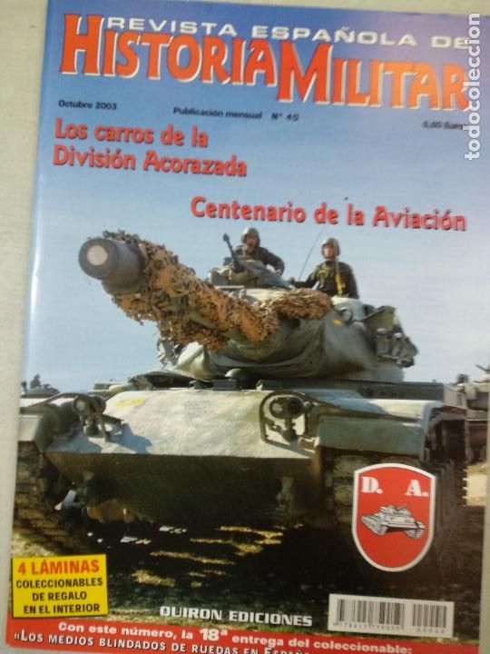 Militaria: Revista Espa&ntilde;ola de Historia Militar n&ordm; 40