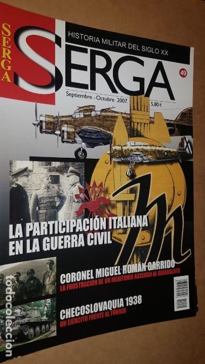 Militaria: Revista militar SERGA . N&Uacute;MERO 49