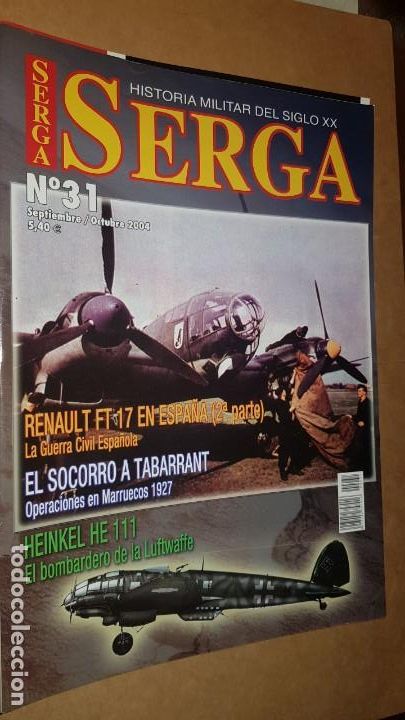 Militaria: Revista militar SERGA . N&Uacute;MERO 31