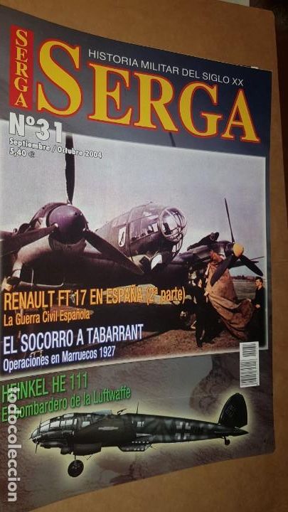 Militaria: Revista militar SERGA . N&Uacute;MERO 31