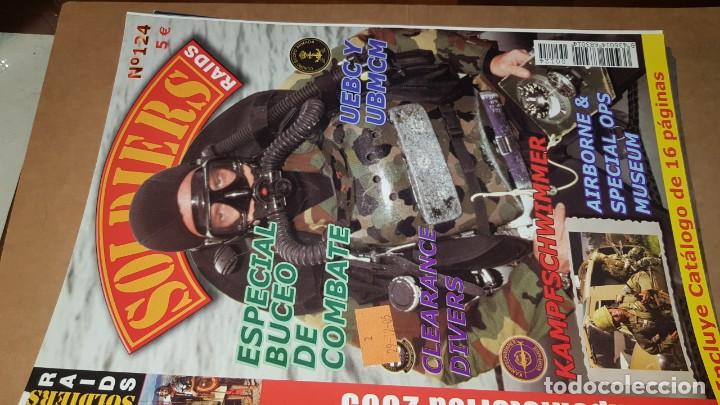 Military Antiques: Revista militar. SOLDIERS. N&Uacute;MERO 124