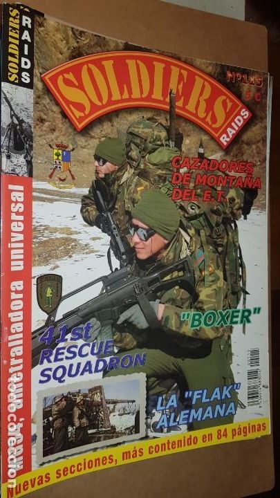 Military Antiques: Revista militar. SOLDIERS. N&Uacute;MERO 115