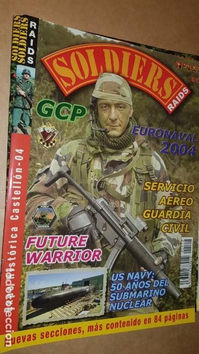 Military Antiques: Revista militar. SOLDIERS. N&Uacute;MERO 112