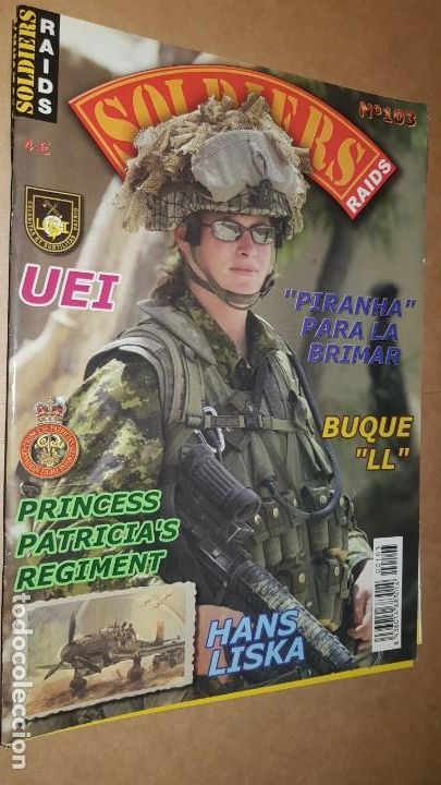 Military Antiques: Revista militar. SOLDIERS. N&Uacute;MERO 103