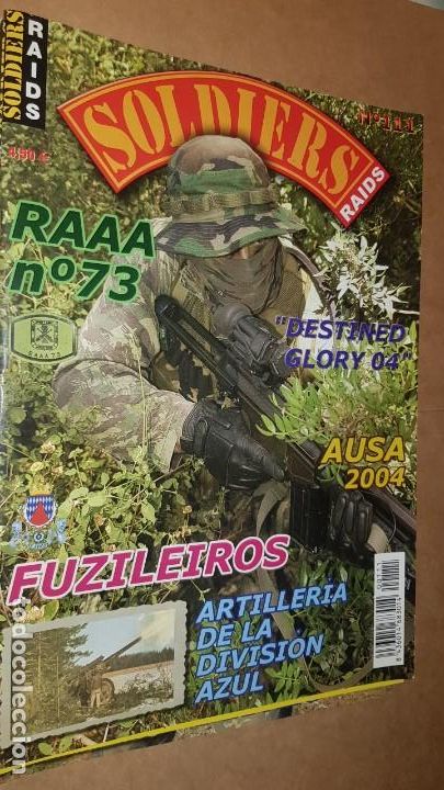 Military Antiques: Revista militar. SOLDIERS. N&Uacute;MERO 111
