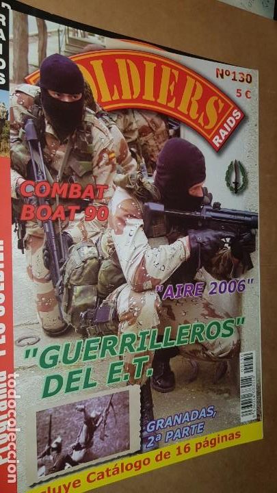 Military Antiques: Revista militar. SOLDIERS. N&Uacute;MERO 130