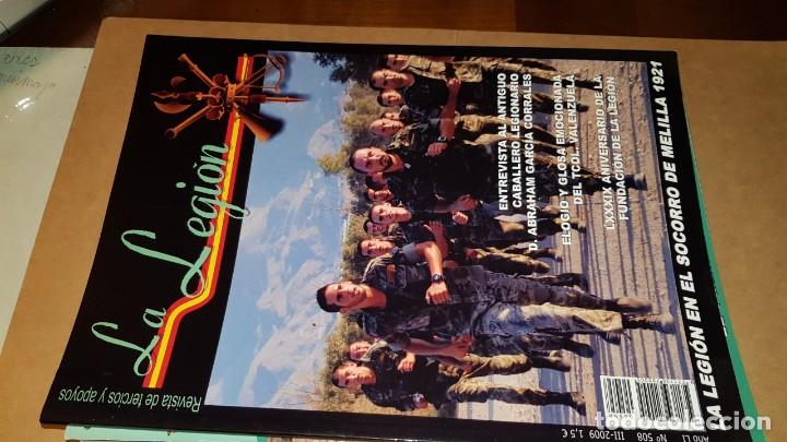 Militaria: Revista militar. LA LEGI&Oacute;N. N&Uacute;MERO 508. A&Ntilde;O 2009