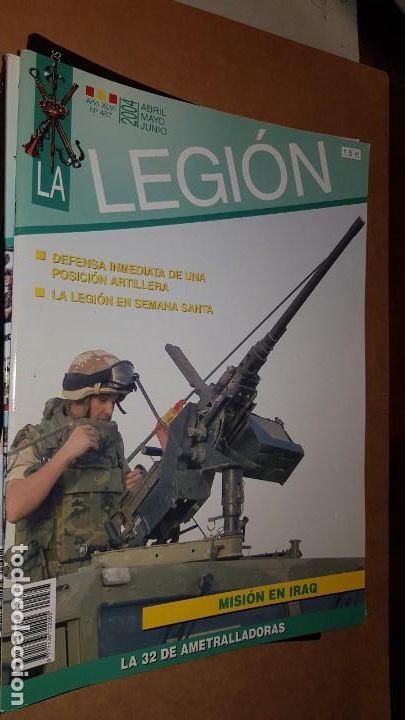 Military Antiques: Revista militar LA LEGI&Oacute;N. N&Uacute;MERO 487. A&Ntilde;O 2004