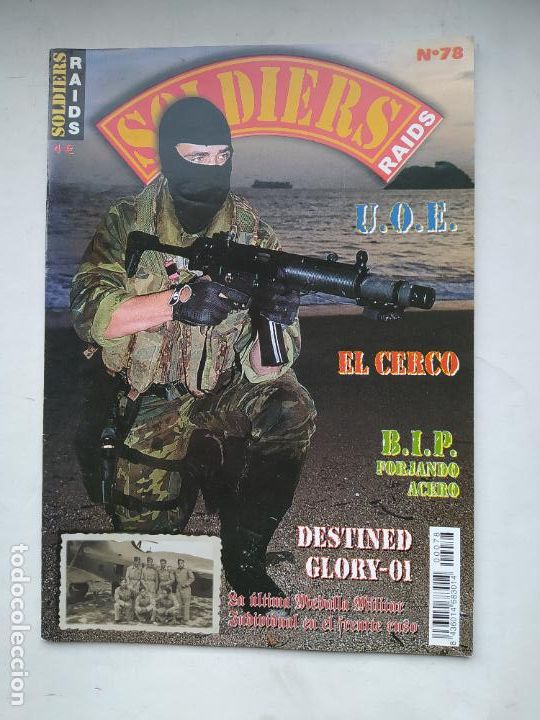 Militaria: REVISTA SOLDIERS RAIDS N&ordm; 78. U.O.E. EL CERCO. DESTINED GLORY 01 TDKC74