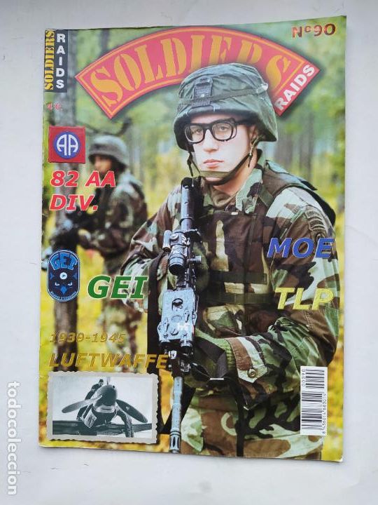 Militaria: REVISTA SOLDIERS RAIDS N&ordm; 90. MOE TLP. GEI. LUFTWAFFE. TDKC74