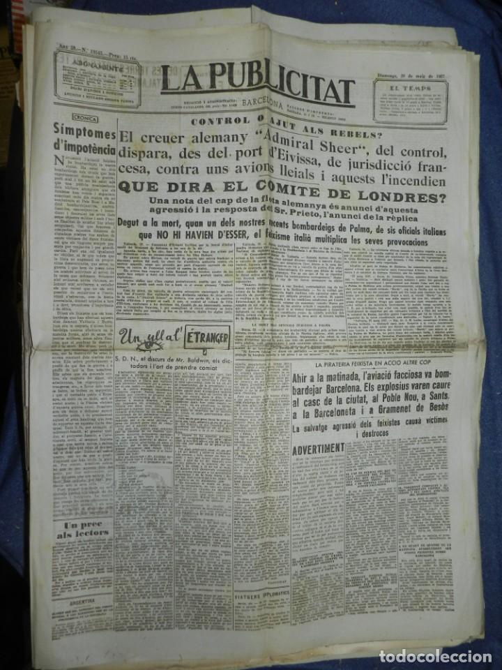 Militaria: (MF) LA PUBLICITAT - 30 MAIG 1937 CONTROL O AJUT ALS REBELS? QUE DIR&Agrave; EL COMITE DE LONDRES?