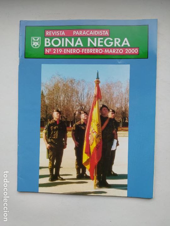 Militaria: REVISTA BOINA NEGRA N&ordm; 219. ENERO FEBRERO MARZO 2000. TDKC101