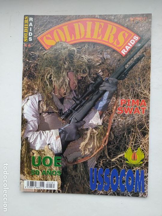 Militaria: REVISTA SOLDIERS RAIDS N&ordm; 81. PIMA SWAT. TDKC101