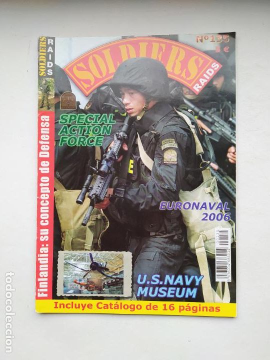 Militaria: REVISTA SOLDIERS RAIDS N&ordm; 135 EURONAVAL 2006. U.S. NAVY. TDKC101