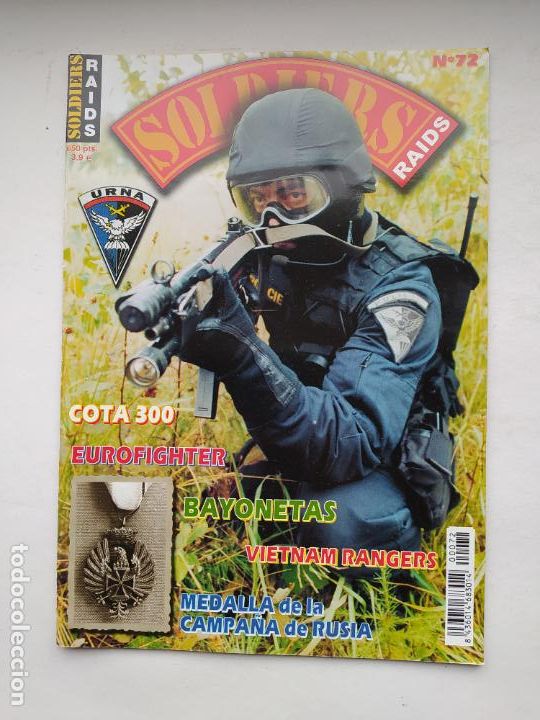 Militaria: REVISTA SOLDIERS RAIDS N&ordm; 72 MEDALLA DE LA CAMPA&Ntilde;A DE RUSIA DIVISI&Oacute;N AZUL. TDKC101