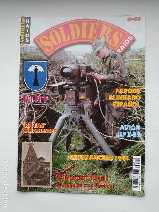 Militaria: REVISTA SOLDIERS RAIDS N&ordm; 69. PARQUE BLINDADO ESPA&Ntilde;OL. TDKC101